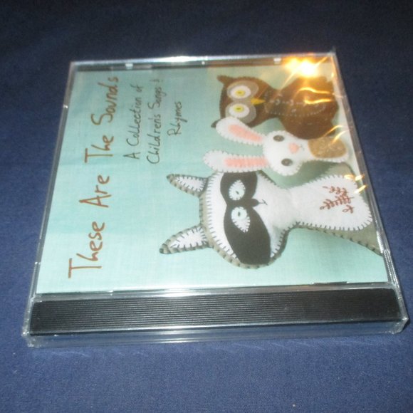 These are the Sounds: A Collection of Children's Songs & Rhymes on cd (Unopened) - Picture 3 of 4
